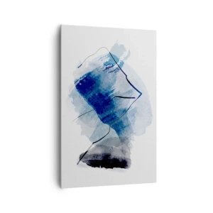 Canvastavla - Bild på duk - Isberg - 80x120 cm