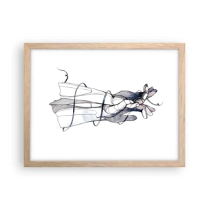 Affisch i ram av ljusek - Smekningens studie - 40x30 cm