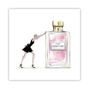 Affisch - Kvinnlighetens kärna - 40x40 cm