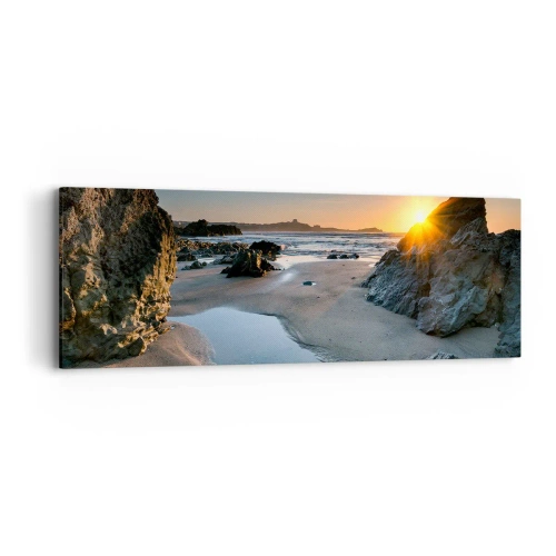 Canvastavla - Bild på duk - Orörd av människan - 90x30 cm