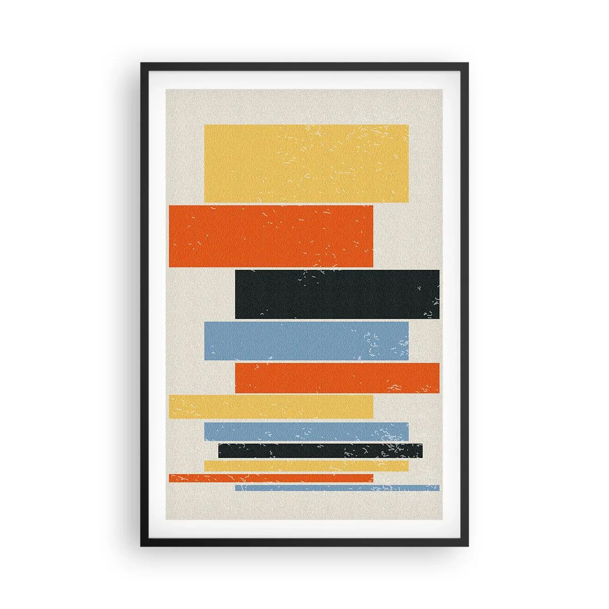 Affisch i svart ram - Inspelning av musik - 61x91 cm