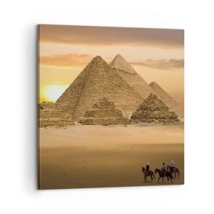 Canvastavla - Bild på duk - 1000 år utan ändring - 60x60 cm