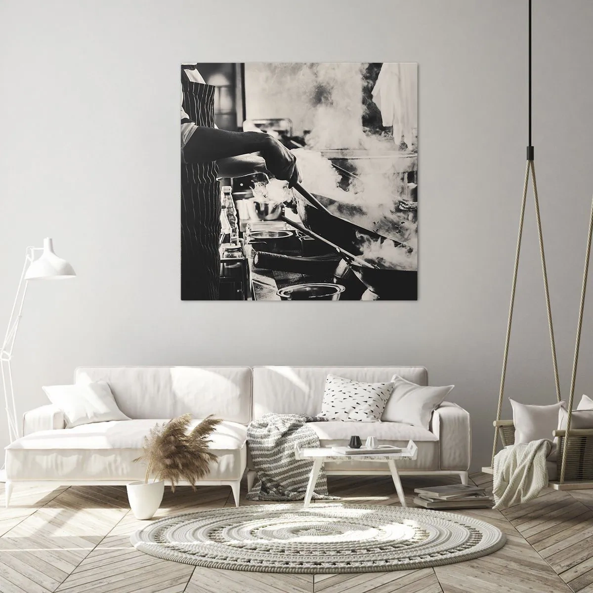 Canvastavla - Bild på duk - Alkemi av smaker - 70x70 cm