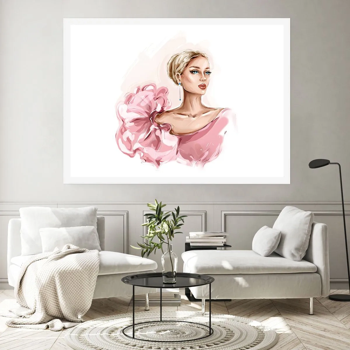 Affisch - Som målad... - 70x50 cm