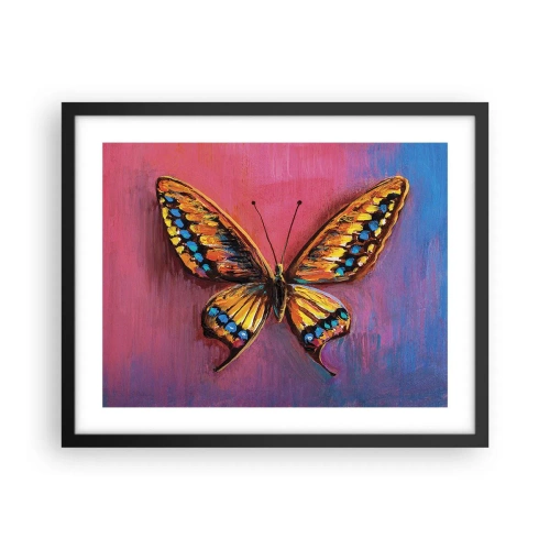 Affisch i svart ram - Naturens klenoder - 50x40 cm