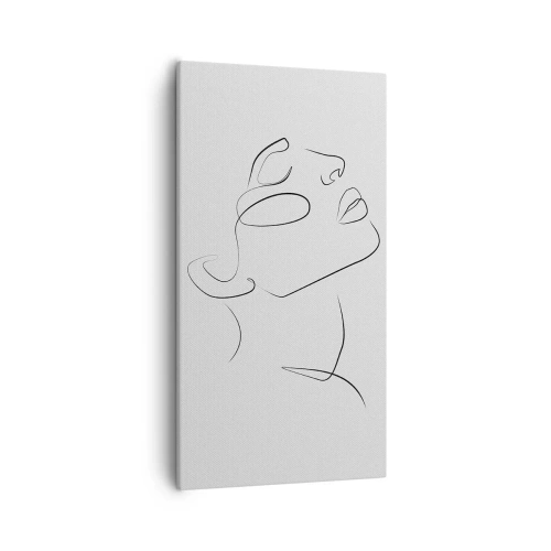 Canvastavla - Bild på duk - Drömmens meander - 55x100 cm