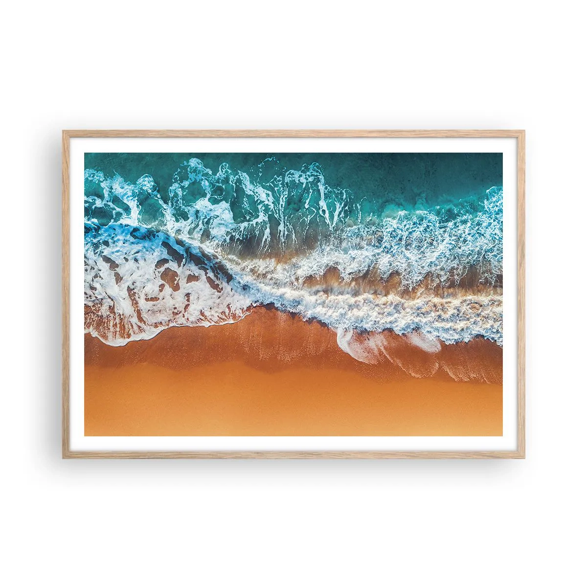 Affisch i ram av ljusek - Alltid i par - 100x70 cm