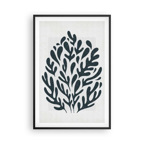 Affisch i svart ram - Naturens former - 61x91 cm