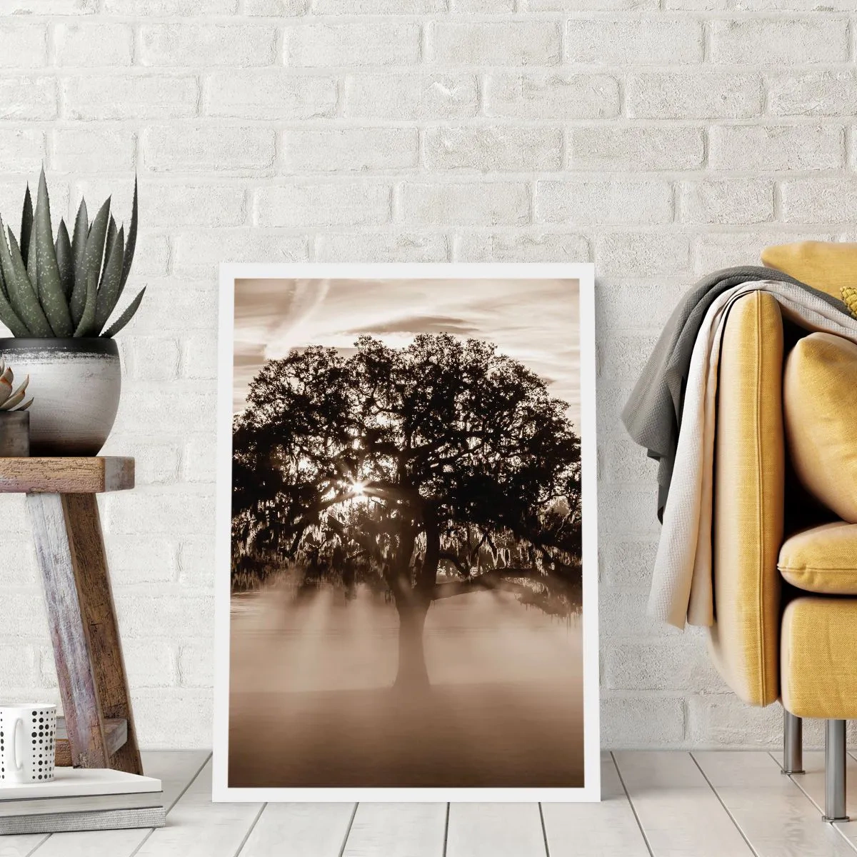 Affisch - Trädet för kunskap om endast gott  - 50x70 cm