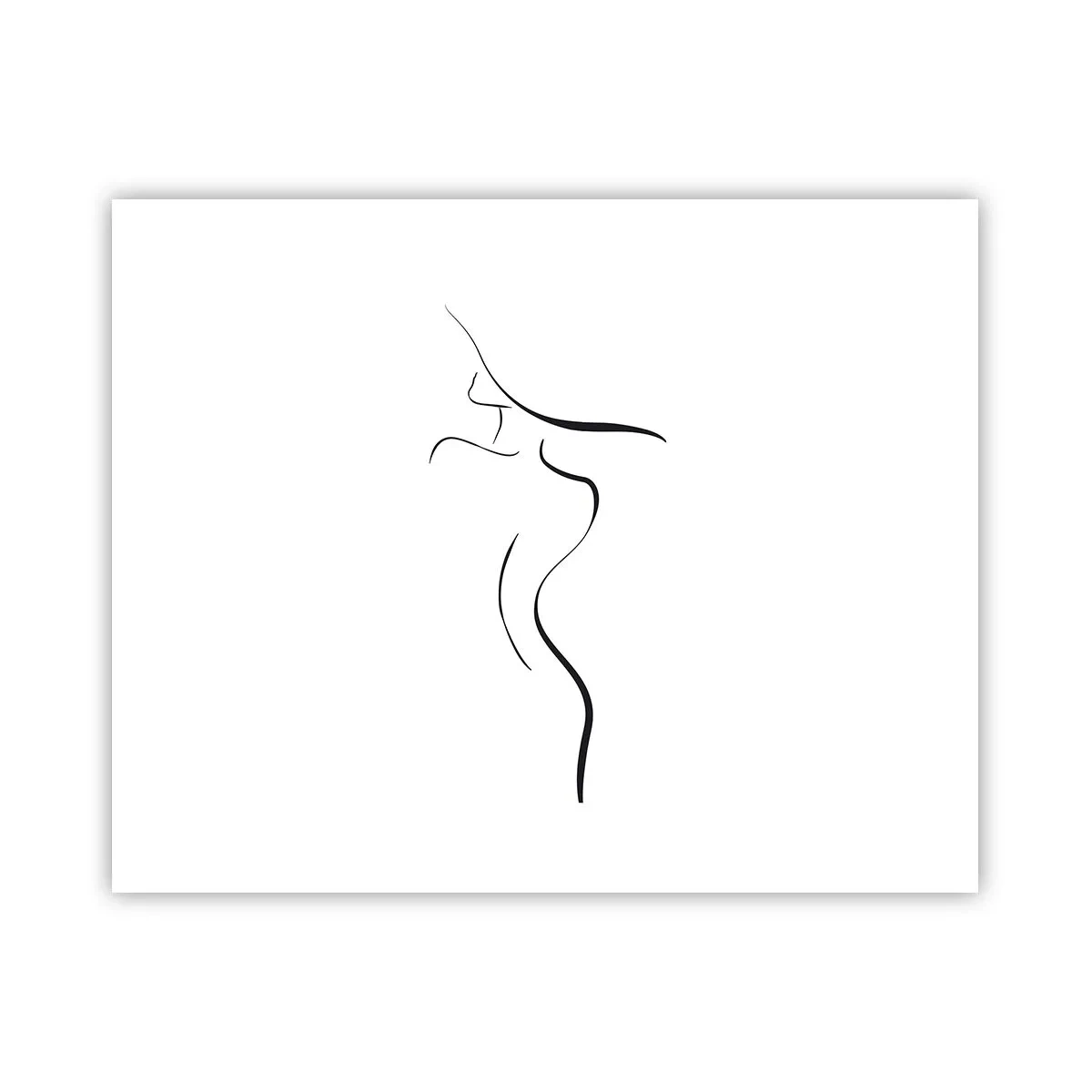 Affisch - Svårfångad som en våg - 50x40 cm