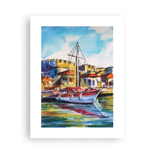 Affisch - Regnbågseftermiddag - 30x40 cm