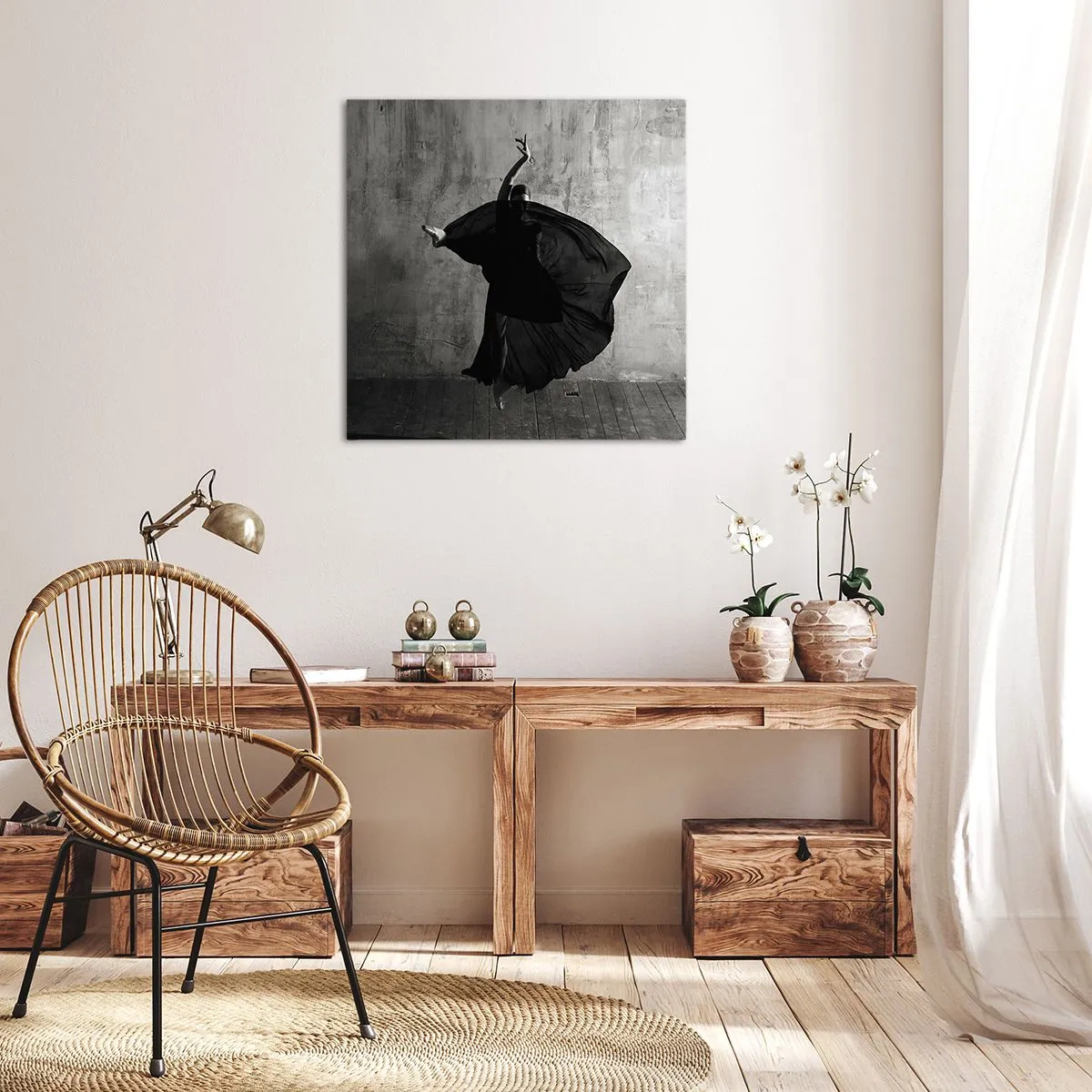 Canvastavla - Bild på duk - Full av passion - 30x30 cm