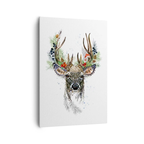 Canvastavla - Bild på duk - I högtidskläder - 70x100 cm