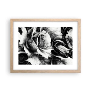 Affisch i ram av ljusek - Alltid drottningen - 40x30 cm