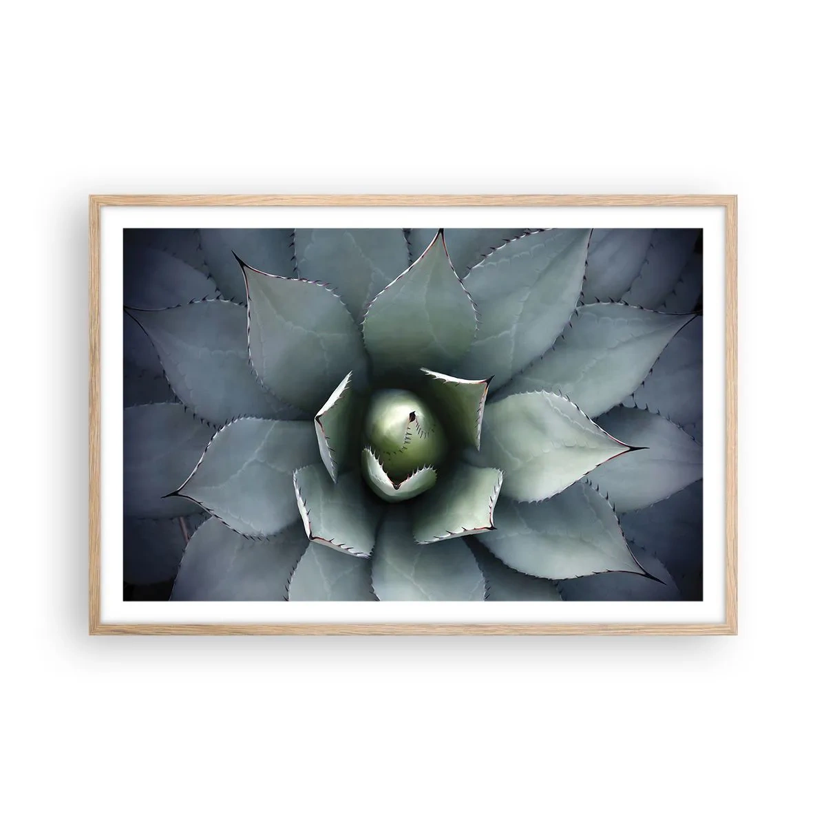 Affisch i ram av ljusek - Lockar och varnar - 91x61 cm