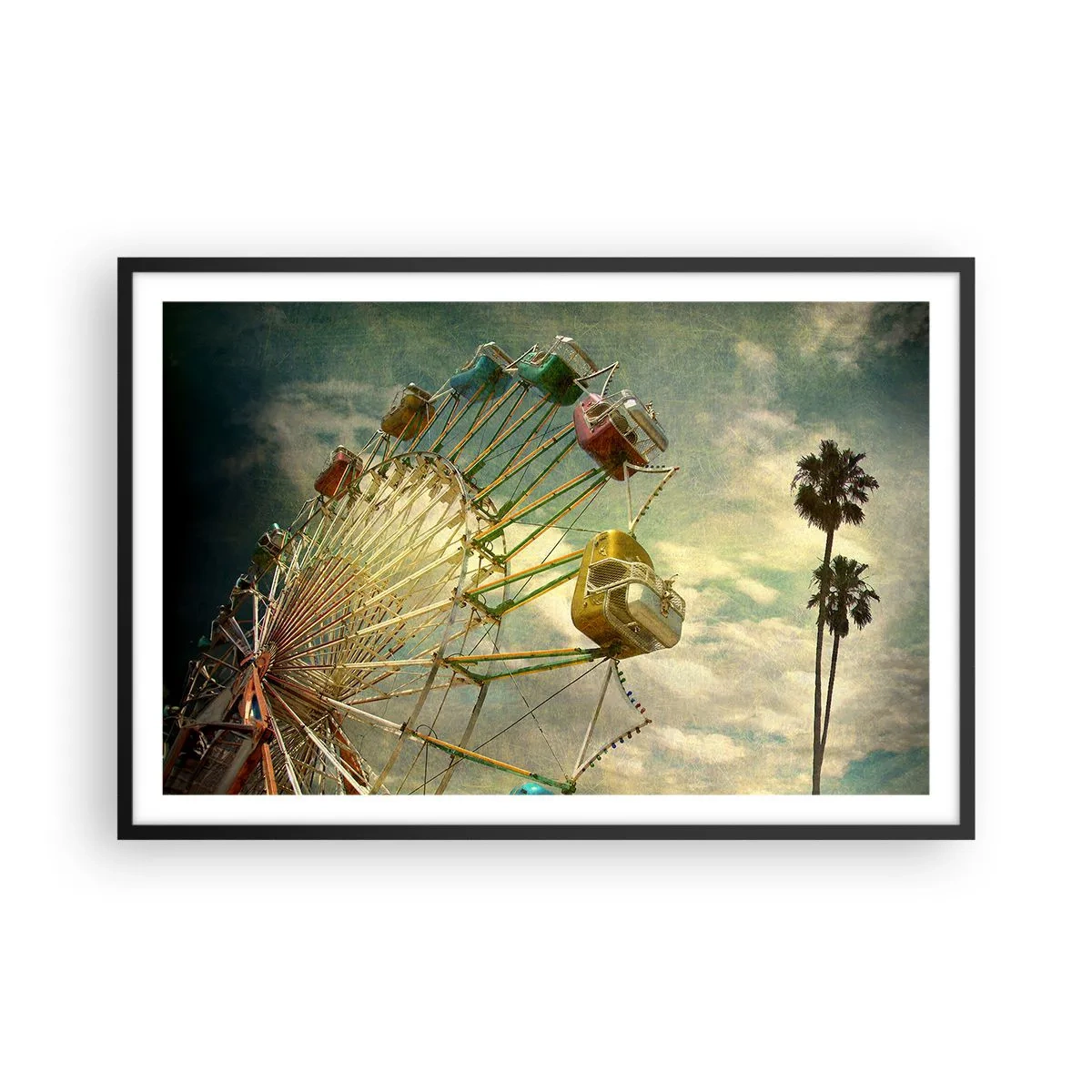 Affisch i svart ram - Kommer att bli, kommer att bli kul.... - 91x61 cm