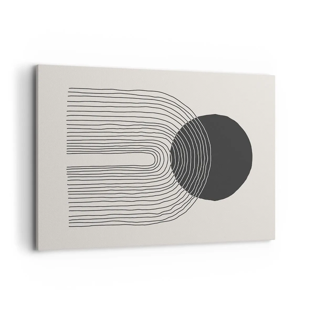 Canvastavla - Bild på duk - Darr och säkerhet - 100x70 cm