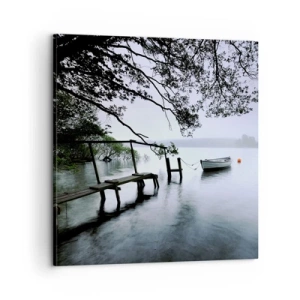 Canvastavla - Bild på duk - Så kopplar du av - 60x60 cm