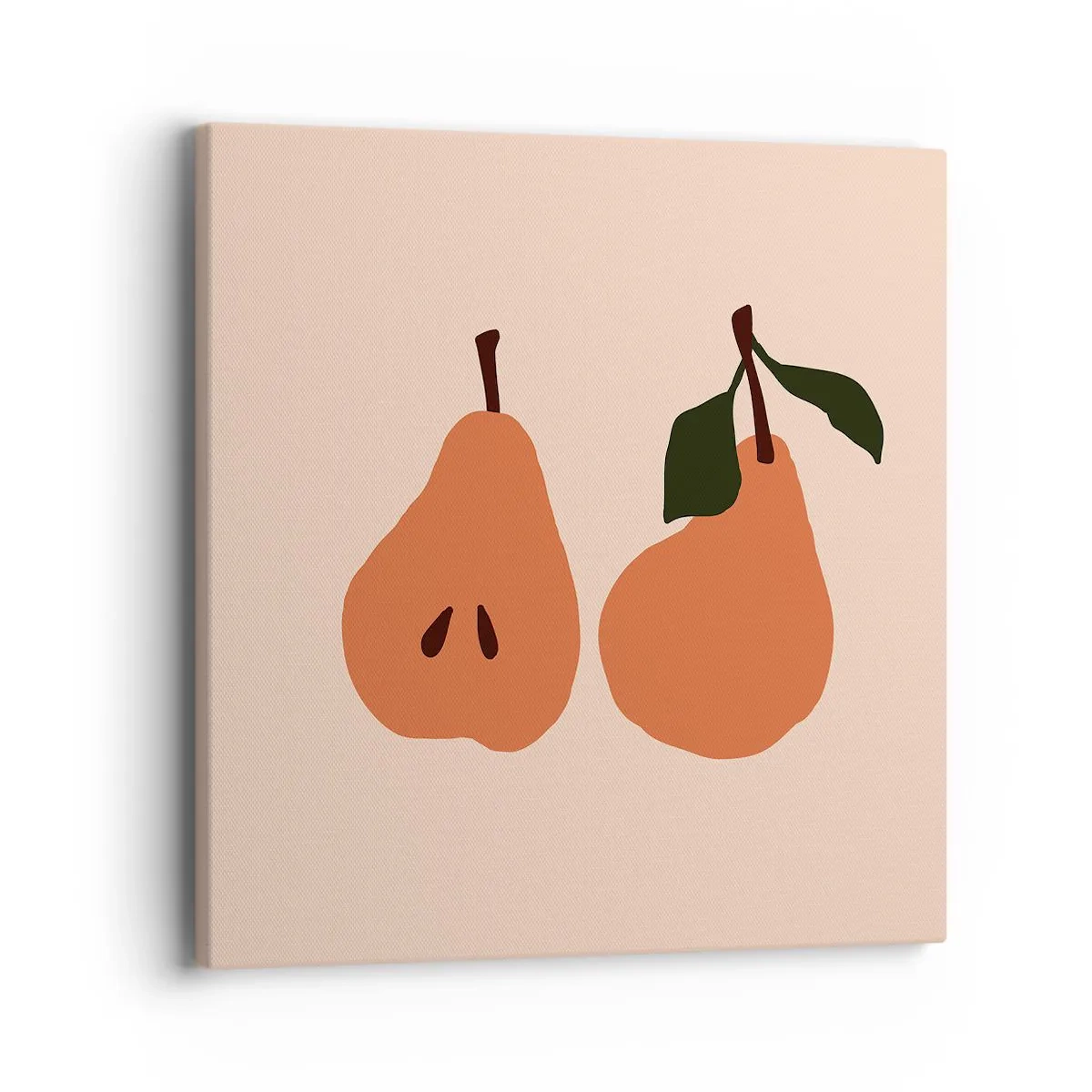 Canvastavla - Bild på duk - Bara sötma - 40x40 cm