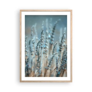 Affisch i ram av ljusek - Doftande åkermark - 50x70 cm