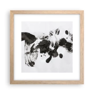 Affisch i ram av ljusek - En metod i galenskap? - 30x30 cm