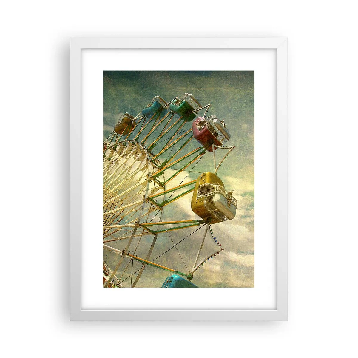 Affisch i vit ram - Kommer att bli, kommer att bli kul.... - 30x40 cm