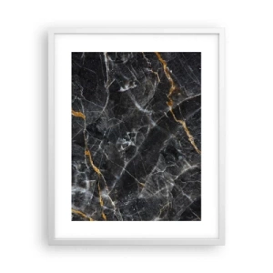 Affisch i vit ram - Stenens interna liv - 40x50 cm