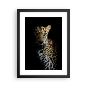 Affisch i svart ram - Mörk skönhet - 30x40 cm