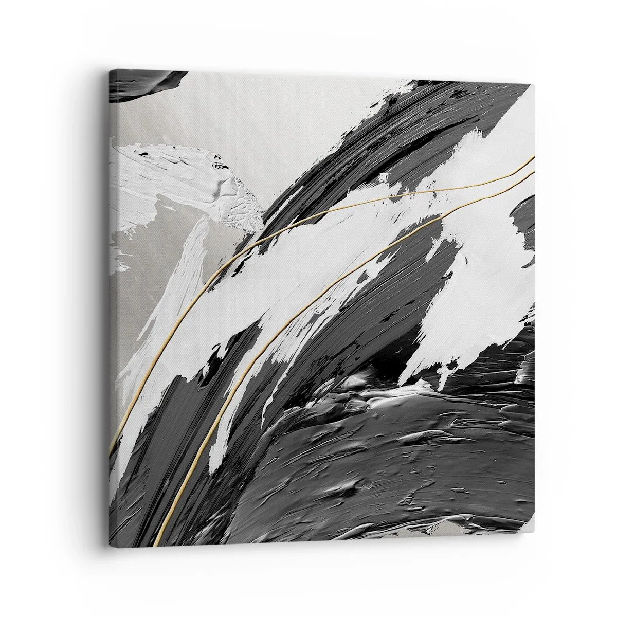 Canvastavla - Bild på duk - Storslagen abstraktion - 30x30 cm
