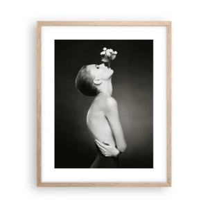 Affisch i ram av ljusek - Excentrisk elegans - 40x50 cm