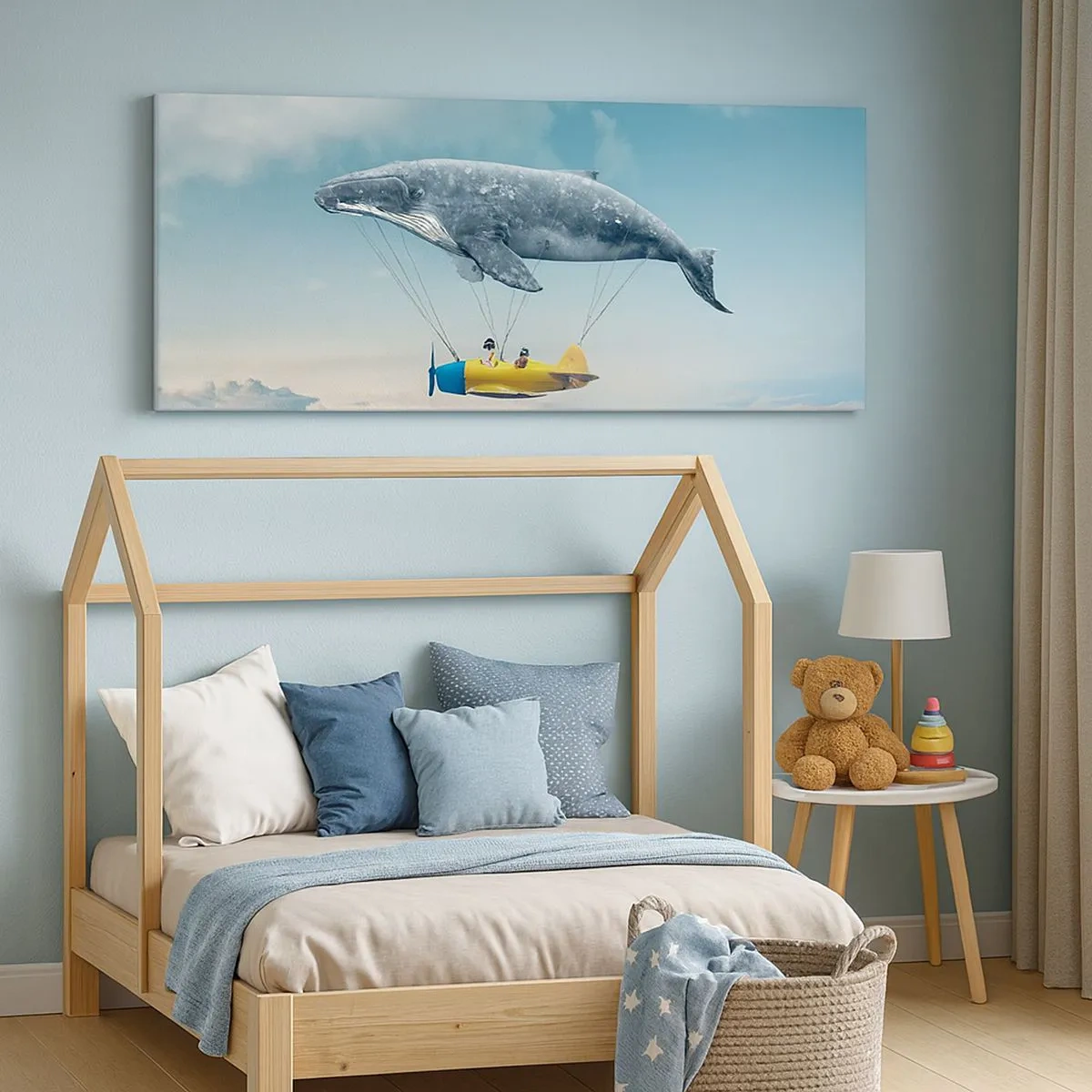 Canvastavla - Bild på duk - Varför inte? - 100x40 cm