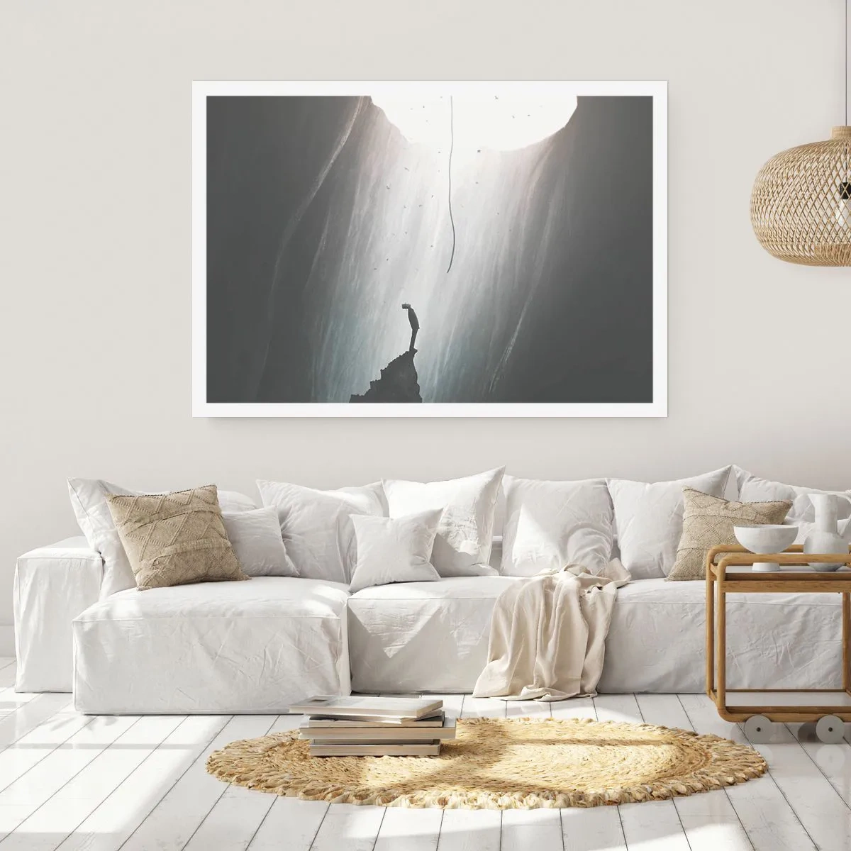 Affisch - Det finns alltid en väg ut - 100x70 cm