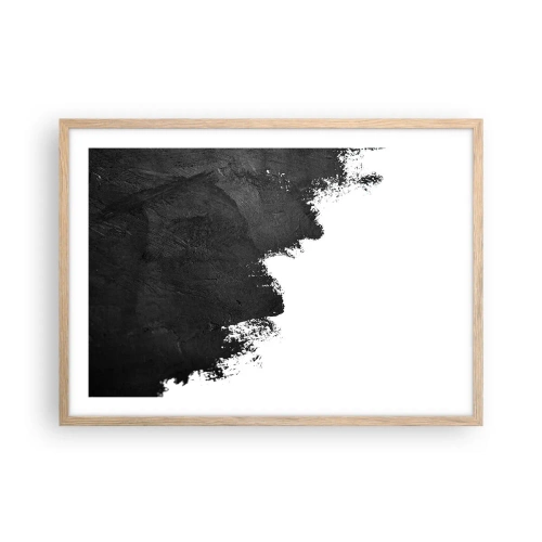 Affisch i ram av ljusek - Element: jord - 70x50 cm