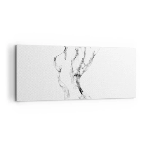 Canvastavla - Bild på duk - Vacker och stark - 100x40 cm