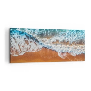 Canvastavla - Bild på duk - Alltid i par - 100x40 cm
