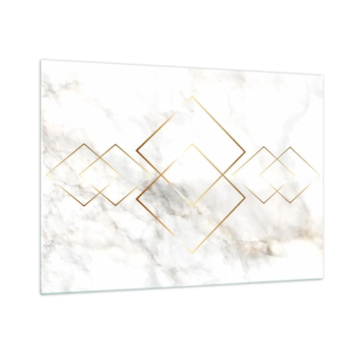 Glastavla - Bild på glas - Utsikt över oändlighet - 100x70 cm