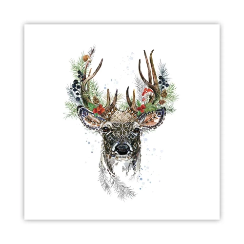 Affisch - I högtidskläder - 50x50 cm