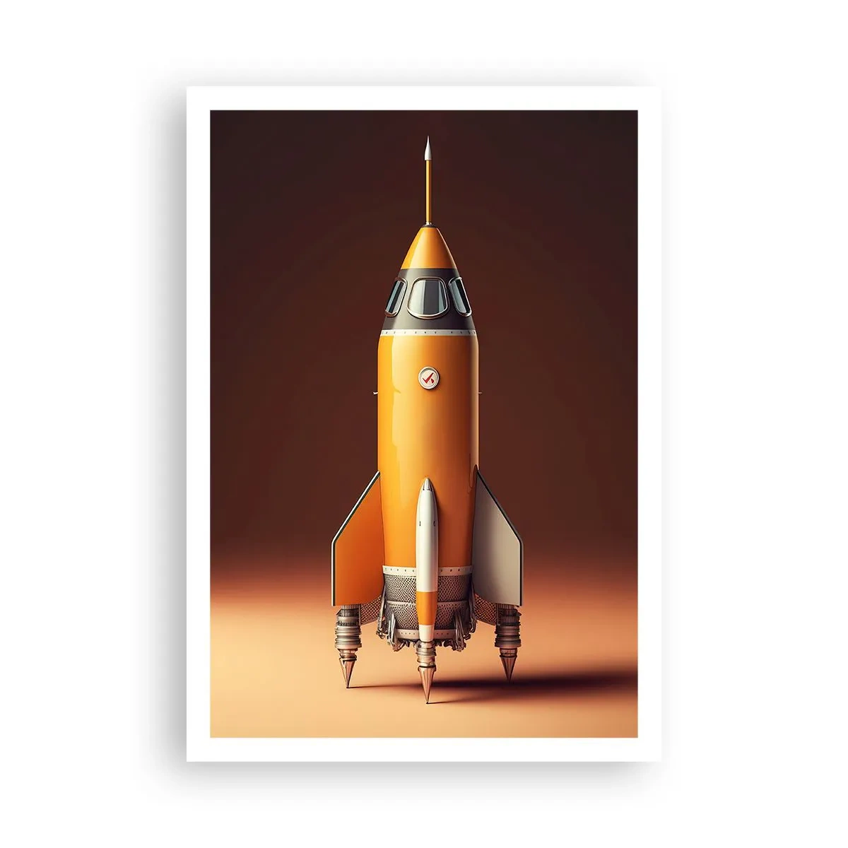 Affisch - Det börjar med en dröm - 70x100 cm