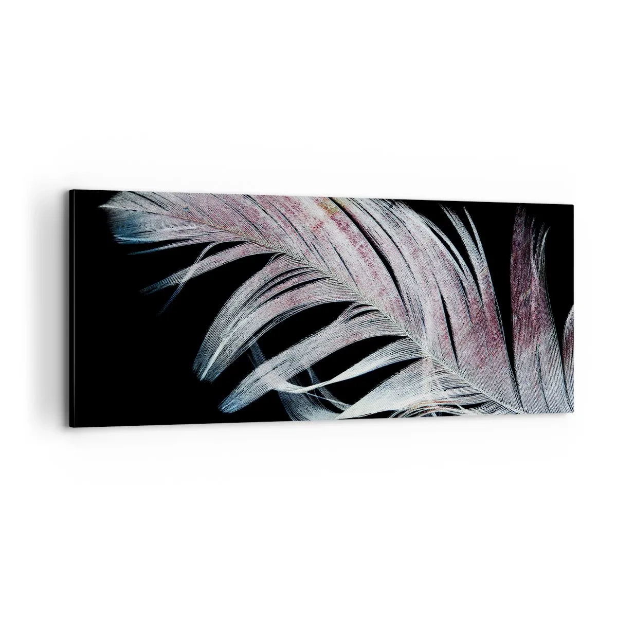 Canvastavla - Bild på duk - Tänk på smekning - 100x40 cm