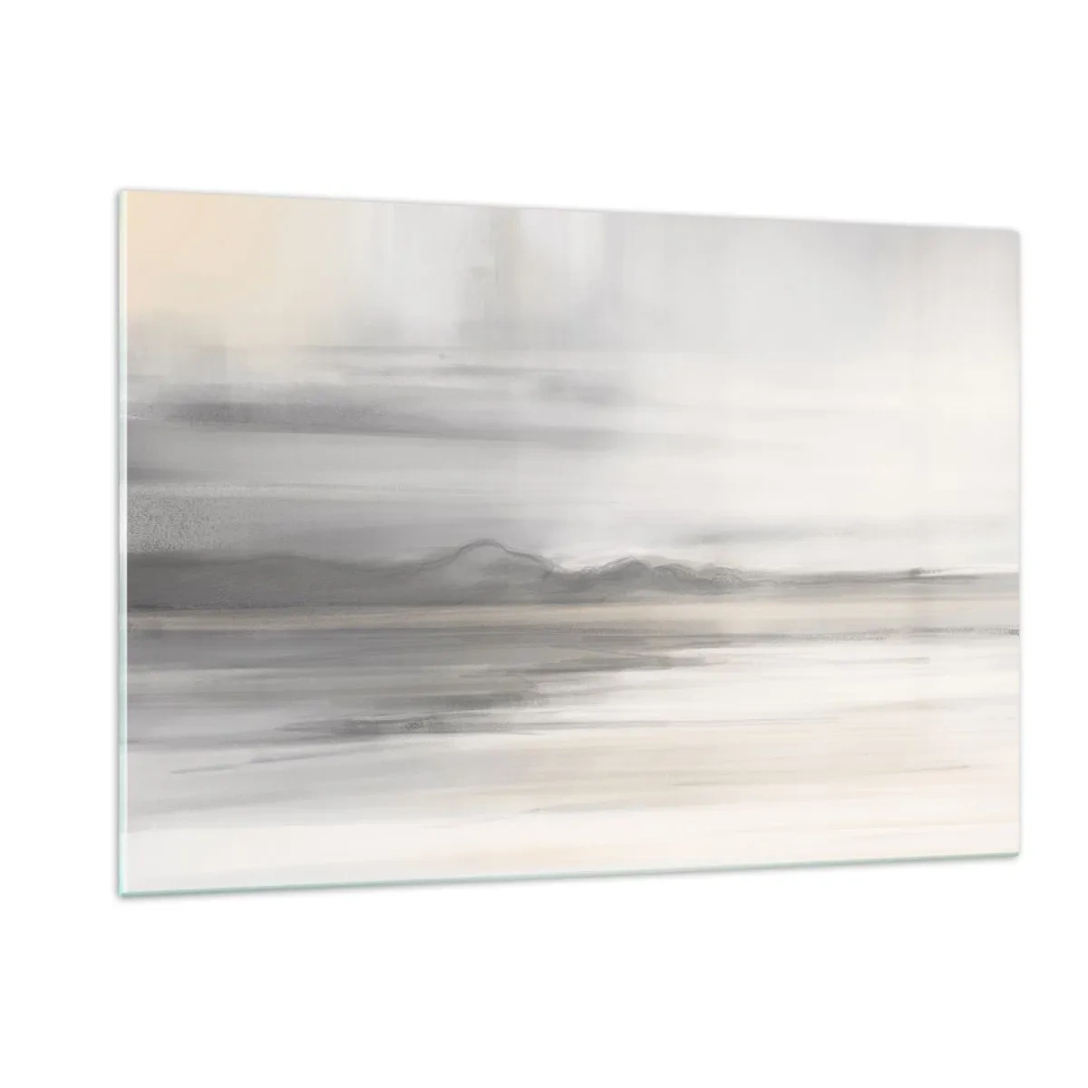 Glastavla - Bild på glas - En eftertänksam bakgrund - 120x80 cm