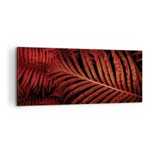 Canvastavla - Bild på duk - Livets glöd - 100x40 cm