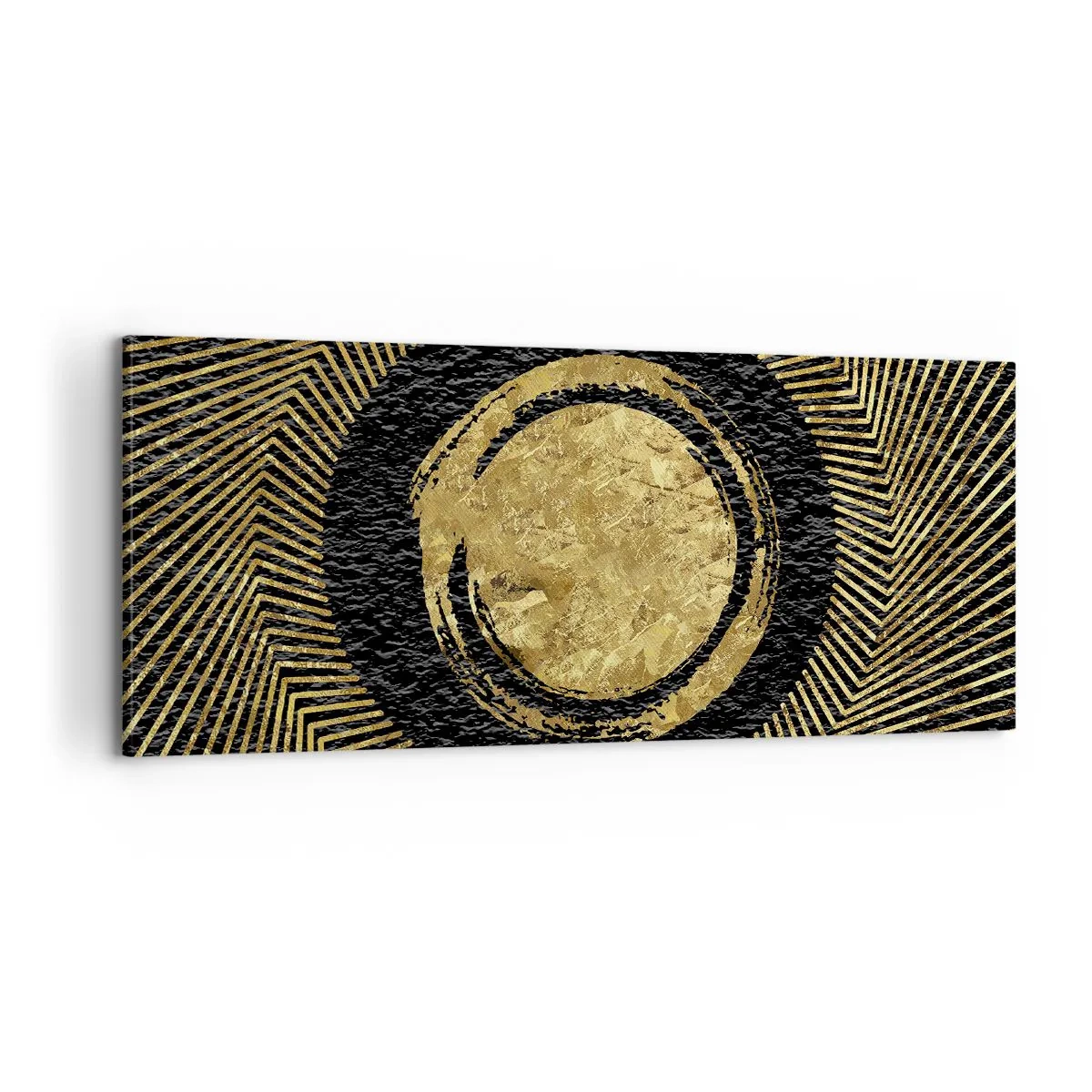 Canvastavla - Bild på duk - Glamourös komposition - 100x40 cm