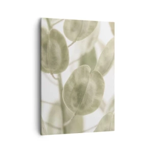 Canvastavla - Bild på duk - I början fanns det löv... - 50x70 cm