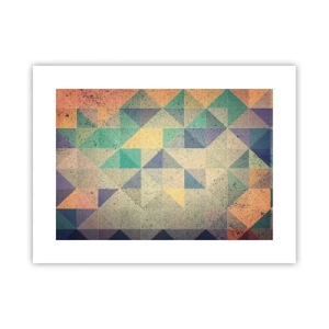 Affisch - Trianglarnas republik - 40x30 cm