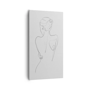 Canvastavla - Bild på duk - Kroppens musik - 55x100 cm