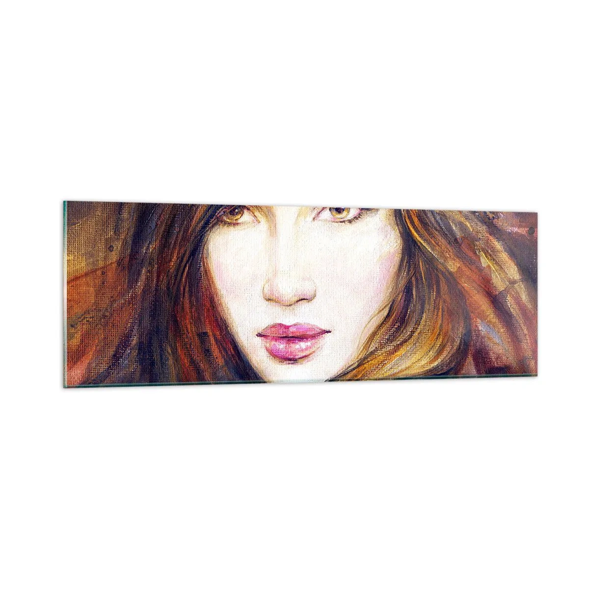 Glastavla - Bild på glas - Ett öre för dina tankar - 90x30 cm