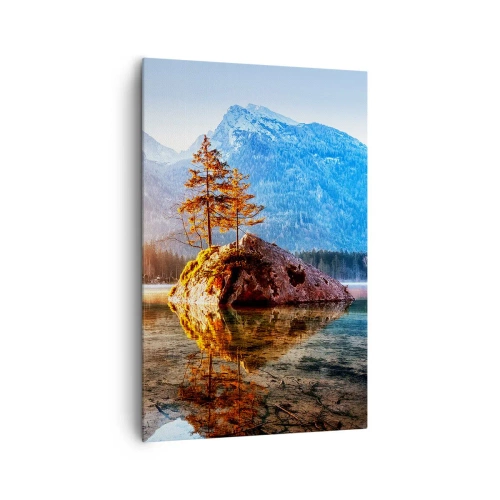 Canvastavla - Bild på duk - Naturen i ett nytt ljus - 80x120 cm