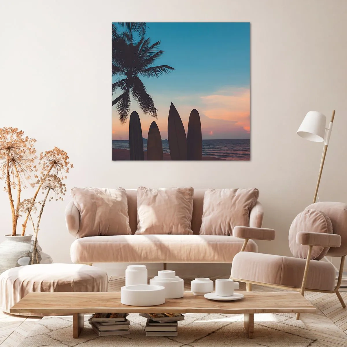 Canvastavla - Bild på duk - Imorgon blir det också kul - 70x70 cm