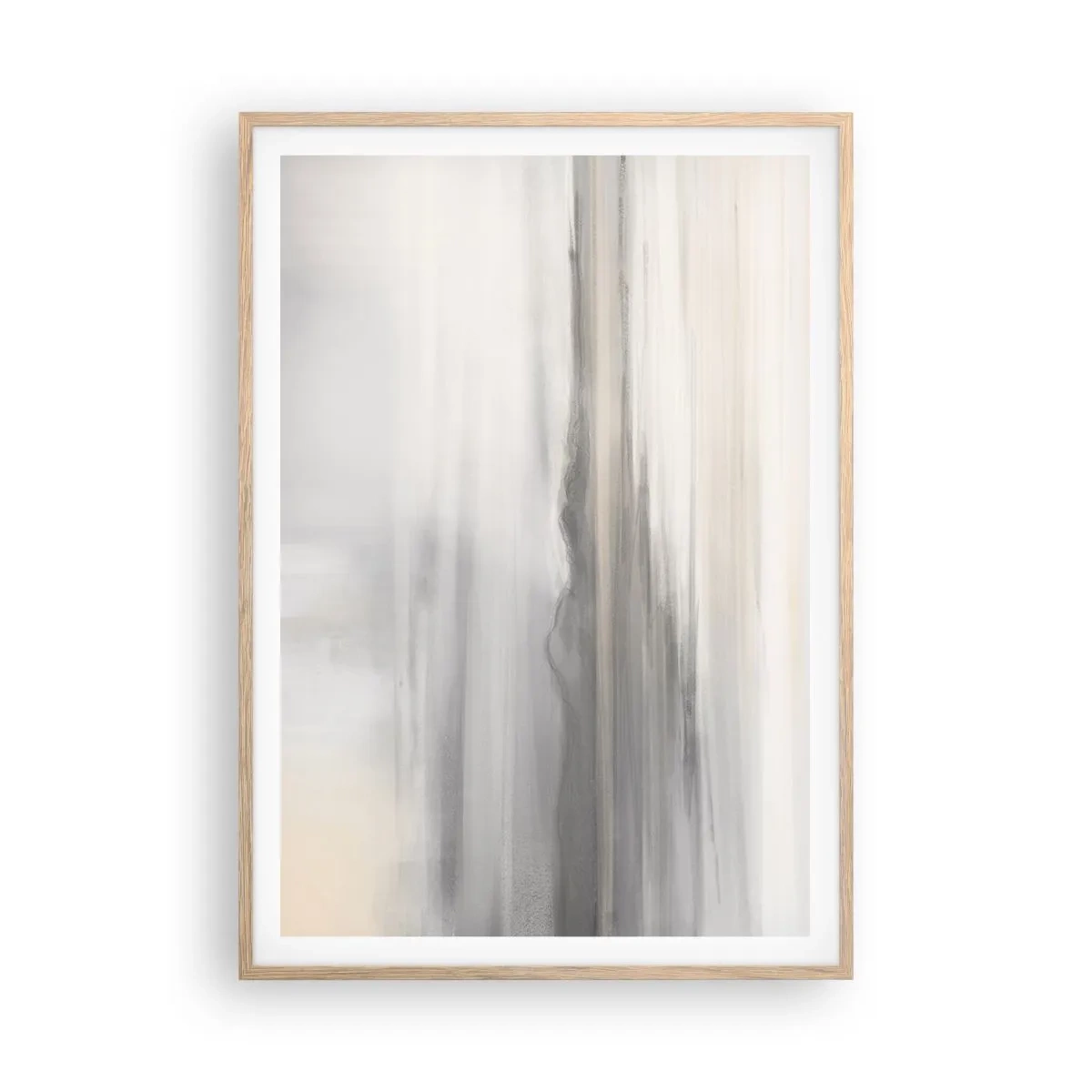 Affisch i ram av ljusek - En eftertänksam bakgrund - 70x100 cm