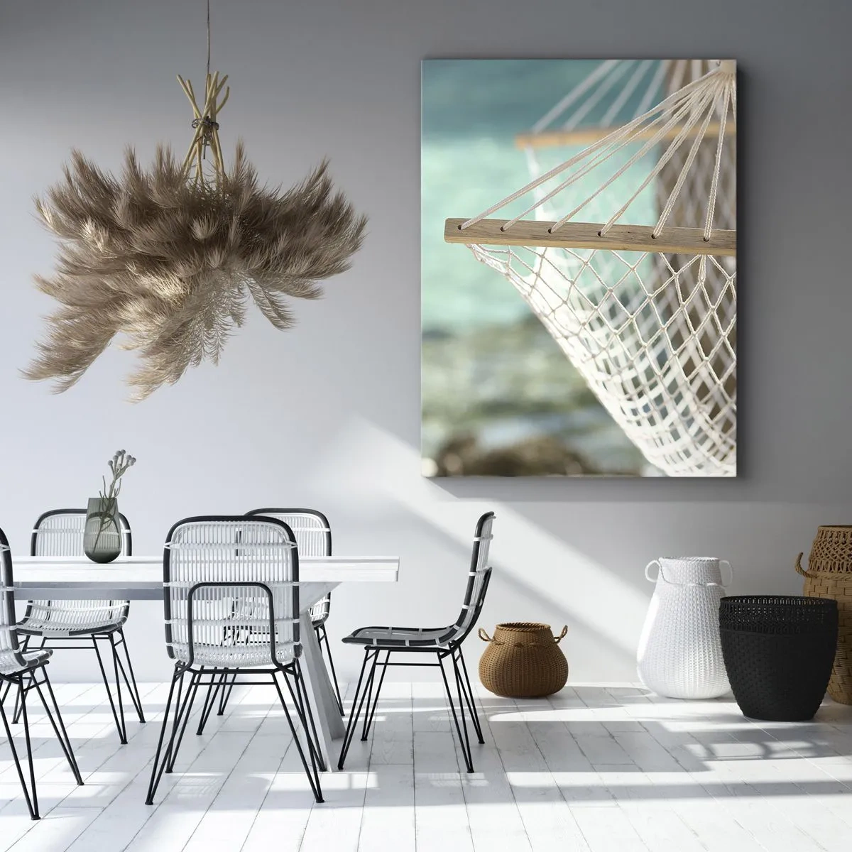 Canvastavla - Bild på duk - Avkopplingstid - 50x70 cm